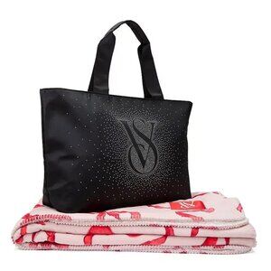 Victoria's Secret Fashion Show Shine Tote Bag and Blanket